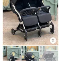 کالسکه دوقلو  ، صندلی ماشین کودک|کالسکه و لوازم جانبی|اصفهان, باغ دریاچه|دیوار