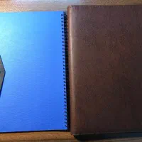 کاور اسناد چرم به همراه دفتر به همراه کلاسور کاغذ|لوازم التحریر|تهران, سعادتآباد|دیوار