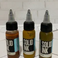 سه عدد رنگ تتو سولیک اینک