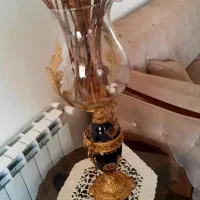 گلدان برنج کاملا سالم با رنگ طلایی بدنه سرامیکی