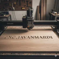 خدمات سی ان سی چوب cnc منبت کاری. ام دی اف دکور