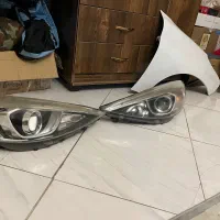 گلگیرهای چپ و راست جلو و چراغ جلو ۲۰۷