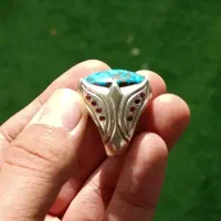 انگشتر دستساز فیروزه|جواهرات|اراک, |دیوار