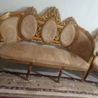 مبل سلطنتی سالم بفروش می رسد هفت نفره به قیمت 800|مبلمان خانگی و میز عسلی|بندر امام خمینی, |دیوار
