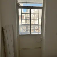پنجره فلزی با جا کولر پنجره ای و درب فلزی|مصالح و تجهیزات ساختمان|اهواز, آریاشهر|دیوار