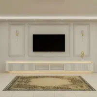 قاببندی نئوکلاسیک تی وی وال