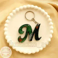 انواع سرکلیدی حروف رزینی|زیورآلات و اکسسوری|اصفهان, سودان|دیوار