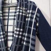 مانتو نازک سورمه ای