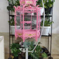 قفس پرنده سلطنتی خارجی با پایه بلند