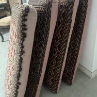 دوجفت پشتی دست بافت ترکمن|پشتی|شیراز, کوی وحدت|دیوار