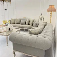 ۴۸مبل کویین چوب راش،تنهاکارخانه تولید کویین درجنوب|مبلمان خانگی و میز عسلی|دوگنبدان, |دیوار