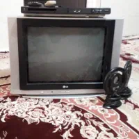 تلویزیون 21 اینچ ال‌جی و دستگاه دیجیتال