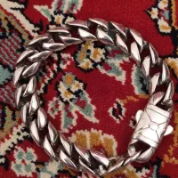 دستبند تمام استیل مردانه
