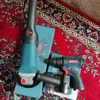 مینی فرز دسته بلند جرمنی آلمانی دلر شارژی بوش دریل|ماشینآلات صنعتی|مشهد, طلاب|دیوار