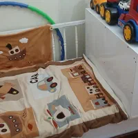 تخت و کمد کودک تمام ام دی اف در حد نو|تخت و صندلی بچه|تهران, والفجر (افسریه)|دیوار