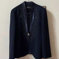 کت دامن مجلسی کار شده