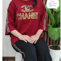 تیشرت وشلوار پلنگی ست