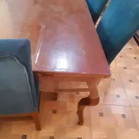 میز ناهار خوری ۸ نفره|میز و صندلی غذاخوری|لشت نشا, |دیوار