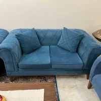 مبل چستر ۷ نفره دست دوم|مبلمان خانگی و میز عسلی|تهران, قاسم‌آباد|دیوار