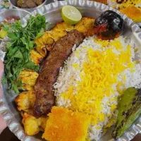 سینی استیل تک نفره اندازه 35  سانتی کاملا ضخیم