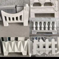 کلکسیون انواع نرده دورباغچه موزائیک پلیمری فروشگا