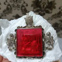 گردنبندخاص و بینظیرتهران مزینانی باشمایل حکاکی شده