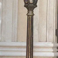 انواع چراغ های سرستون و دیواری ثامن فرفورژه