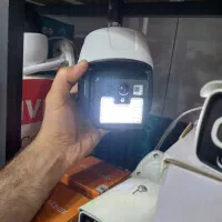 چراغ خورشیدی سنسوردار طرح دوربین