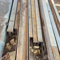 تعدادی تیرآهن و ورق ، ضایعات|مصالح و تجهیزات ساختمان|هشتگرد, فاز ۱ مهستان|دیوار