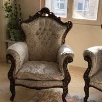 مبل سلطنتی چوب گردو|مبلمان خانگی و میز عسلی|تهران, اباذر|دیوار