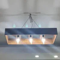 لوستر چوبی|لوستر و چراغ آویز|تهران, ائمه اطهار|دیوار