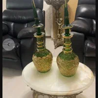 جفت تنگ هفتاد سانتی بسیار قدیمی طلاکوب