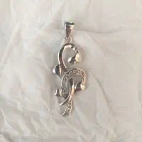 پلاک نقره زنانه