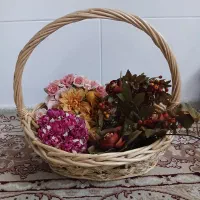 گل مصنوعی با گلدان|گل مصنوعی|زنجان, |دیوار