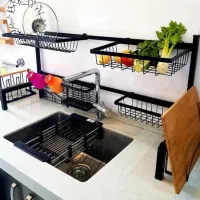 آبچکان (استند) پشت پنجره ای|آب‌چکان و نظم‌دهنده ظروف|کرمان, |دیوار