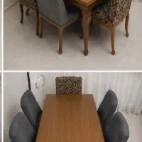 مبلمان و صنایع چوب-میز و صندلی غذاخوری
