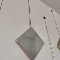 آینه دکوراتیو ۵تکه لوزی|آینه|تویسرکان, |دیوار