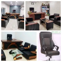 میز نو اتاق اداری مدل دفتر جدید مدیر مبل یت