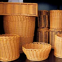 انواع بافت سبدهای حصیری پذیرفته میشود|صنایع دستی و سایر لوازم تزئینی|نیشابور, شهرک رسولی|دیوار