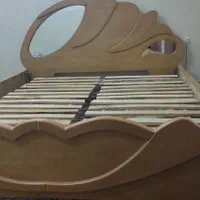 تخت خواب دونفره بدون تشک