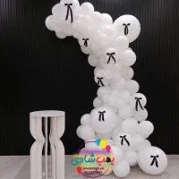 طاق افتتاحیه بادکنک آرایی ریسه بادکنک