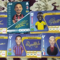 هفت کارت امضا اسطوره های فوتبال