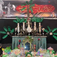 علم چوب بلند پنج تیغ کار استاد محمد جوادی|کلکسیون اشیاء عتیقه|تهران, تهرانسر مرکزی|دیوار