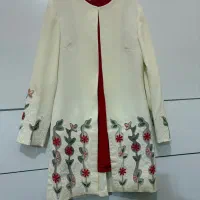 کت تک و زیر سارافون مجلسی خامه دوزی‌