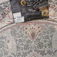 فرش گرد 3 متری نقره