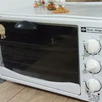 دستگاه فر سالم،بدون استفاده،نو،۲ عدد سینی و یک سیخ