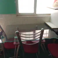 میز ناهار خوری ۴نفره|میز و صندلی غذاخوری|ساوه, |دیوار