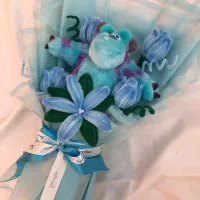 دسته گل پیپ پاکن جاودان سالیوان|گل مصنوعی|فردیس, شهرک شهید حسینی|دیوار