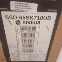 تلویزیون اسنوا 65اینچ نو داخل کارتن