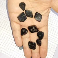 سنگ شبق(جت)قدیمی|کلکسیون اشیاء عتیقه|رشت, ولکس|دیوار